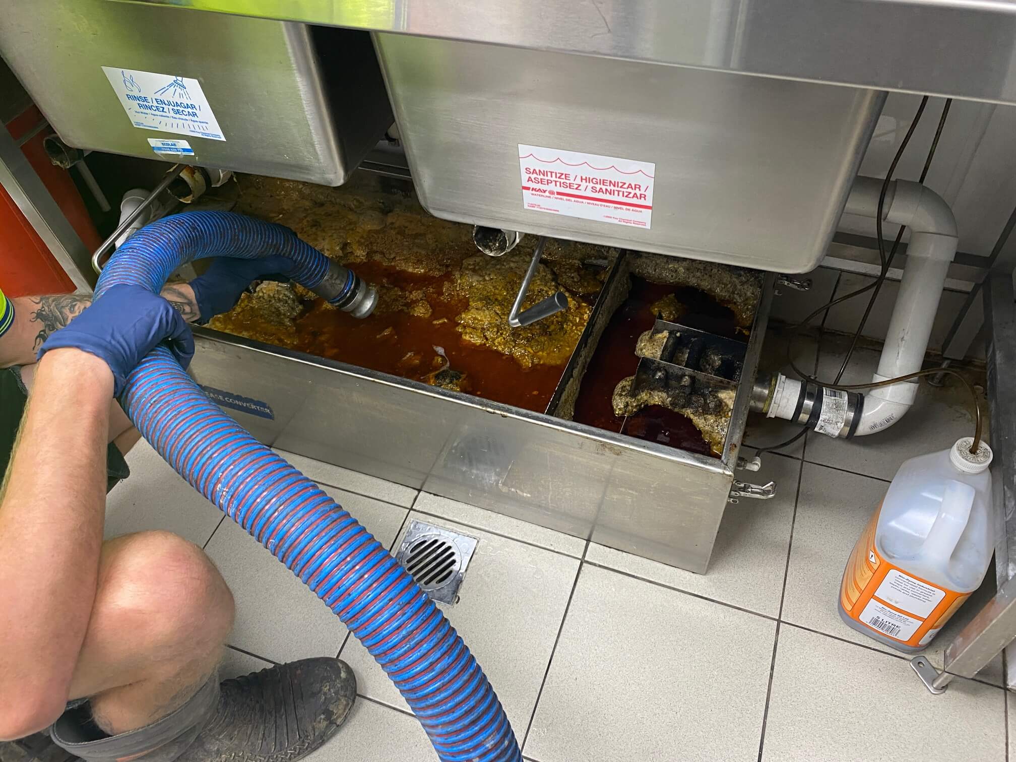 Grease Trap Cleaning in Hanahan